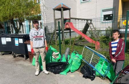 Čistilna akcija OŠ JD